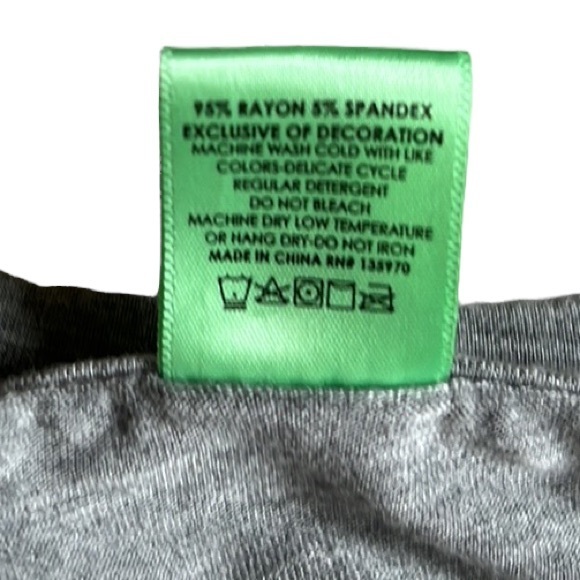 Honeydew Intimates Heathered Gray Short Sleeve Pocket Sleep Shirt Size Large - Picture 7 of 9